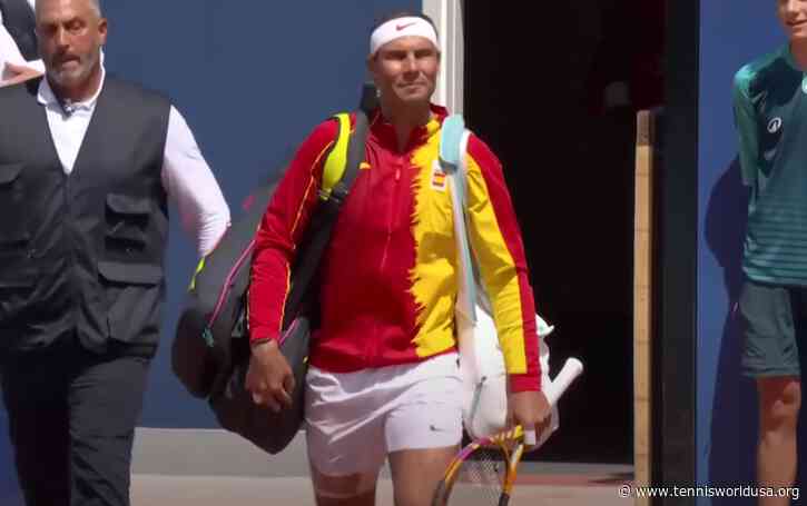 Picture: Rafael Nadal welcomes Marin Cilic at his Academy