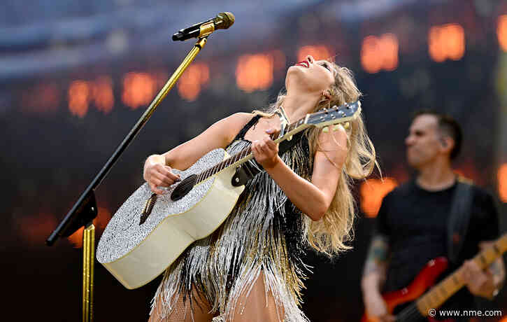 Wembley Stadium awards Taylor Swift with unique guitar for playing the venue eight times on ‘Eras’ tour