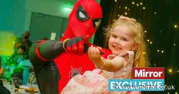 This Spider-Man uses superhero magic to boost sick children in hospital after son inspired him