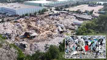 Texas city flooded with mountain of plastic recycling that hasn't been touched in a year