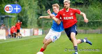 Lasse Rosenboom trifft für Holstein Kiel II gegen Eintracht Norderstedt doppelt