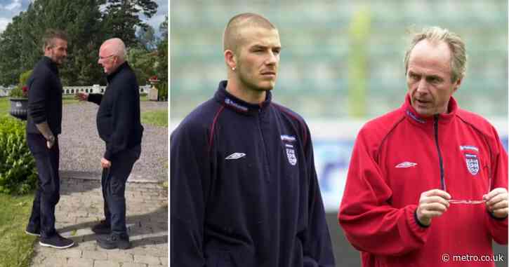 David Beckham shares emotional video of final moment he spent with Sven-Goran Eriksson