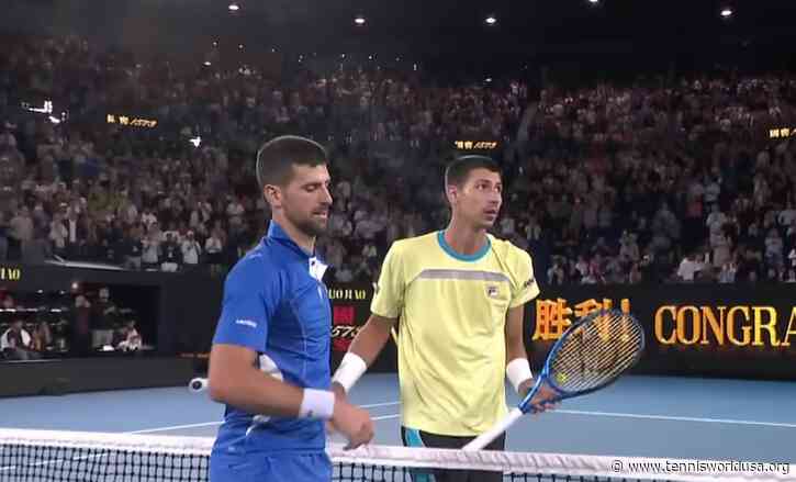 Alexei Popyrin blocks out Novak Djokovic talk: “One match at a time”