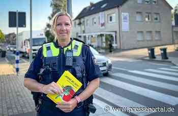 POL-UN: Bergkamen - Erneute Aktion zur Aufklärung "Elterntaxis" vor Grundschulen