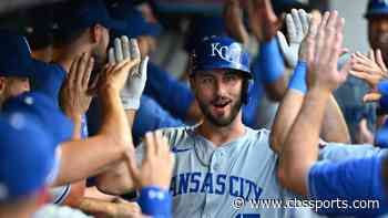 Royals move into first-place tie atop AL Central with third win over Guardians in two days