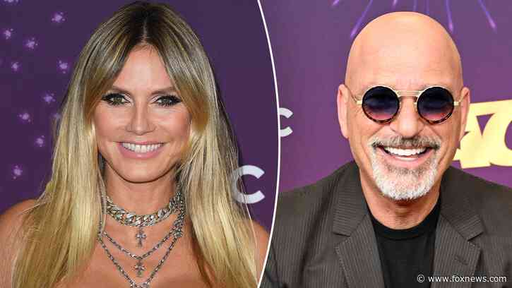 ‘AGT’ judge Heidi Klum jumps onto Howie Mandel's lap amid shocking act: ‘Feel like I was at a bachelor party’