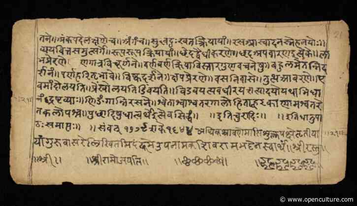 Solving a 2,500-Year-Old Puzzle: How a Cambridge Student Cracked an Ancient Sanskrit Code