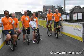 Eenwieleren, lopen en fietsen op eerste Pajottegemse Unithon: “We blijven mucopatiënten hart onder de riem steken”