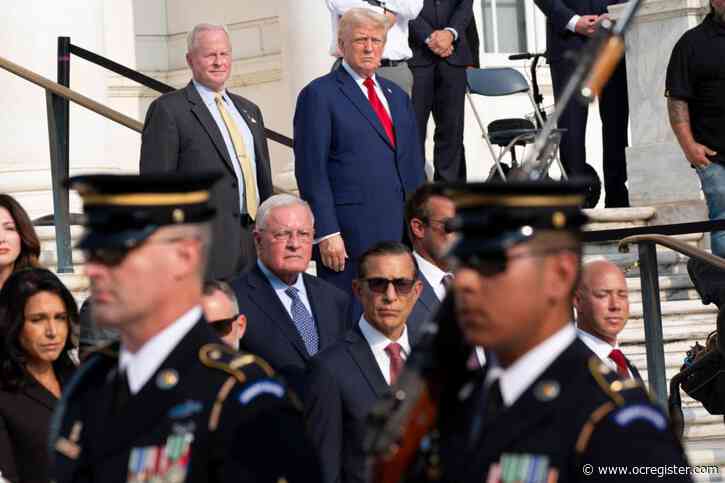 Arlington cemetery official was ‘pushed aside’ in Trump staff altercation but won’t press charges