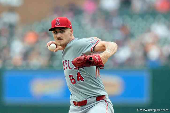 Jack Kochanowicz pitches six scoreless innings as Angels snap skid