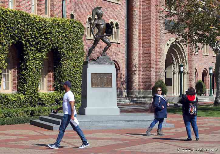 California may ban legacy admissions at USC, Claremont McKenna, Harvey Mudd, other private colleges