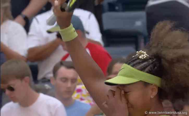 Naomi Osaka answers why she got very emotional after US Open 1R win