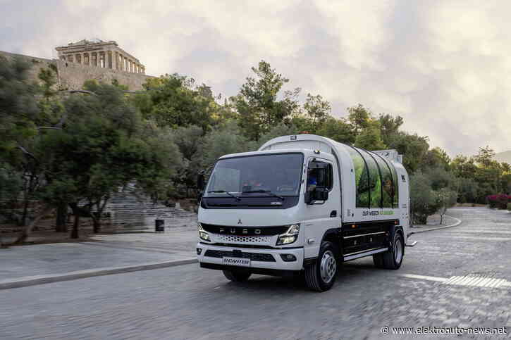 89 Elektro-Lkw sammeln Abfall in Athen und Thessaloniki