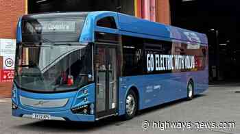 Coventry: City to trial single-decker electric Volvo bus