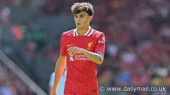 Liverpool youngster Stefan Bajcetic joins RB Salzburg on loan for the rest of the season... as he reunites with former Reds assistant Pep Lijnders