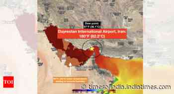 Iran village records Earth's highest heat index at 82.2° C