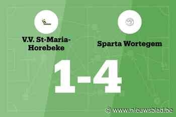 Zege Sparta Wortegem op VV Horebeke