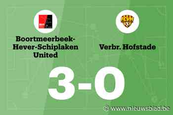 BHS United B wint thuis van Hofstade B, mede dankzij twee treffers Scheerens