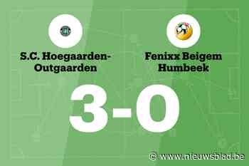 SC Out-Hoegaarden wint thuis van Fenixx Beigem Humbeek, mede dankzij twee treffers Covens