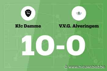 FC Damme laat VVG Alveringem kansloos