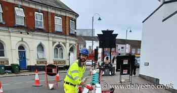 Southampton road is revamped by volunteers