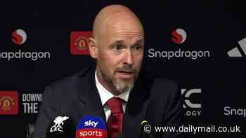 'We won, after City, the most trophies - I'm sorry for you': Defiant Erik ten Hag gets into fiery exchange with Mail Sport reporter as he defends Man United reign after latest Liverpool embarrassment