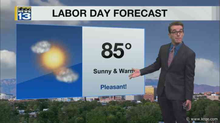 Mostly rain-free for Labor Day