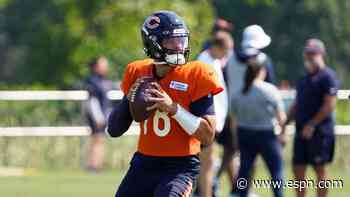 Rookie QB Williams among 8 Bears captains