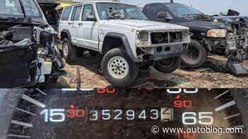 Junkyard Gem: 1992 Jeep Cherokee with 350K miles