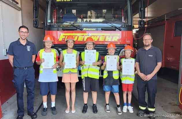 FW-KLE: Freiwillige Feuerwehr Bedburg-Hau: Erfolgreich in der Kinder- und Jugendarbeit