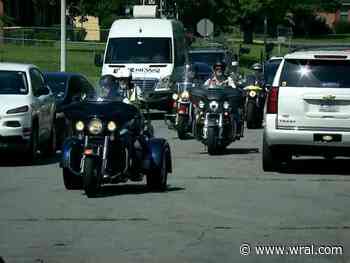 NC Patriot Guard leaders honor fallen military members with motorcycle escorts