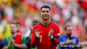 Ronaldo: Portugal retirement 'never crossed mind'