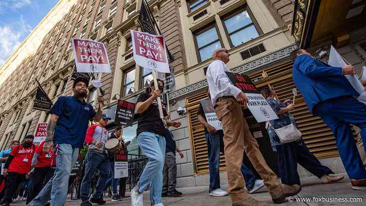 10K unionized hotel workers hold strikes across multiple cities, demand higher wages, increased staffing