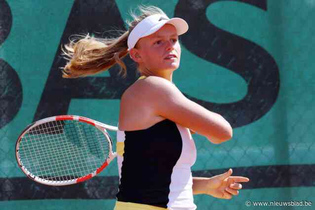 Jeline Vandromme wint op US Open Junior eerste match in enkel én dubbel