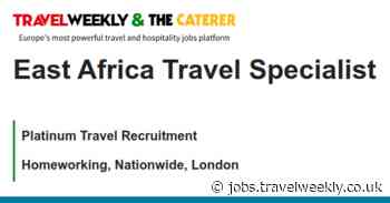 Platinum Travel Recruitment: East Africa Travel Specialist