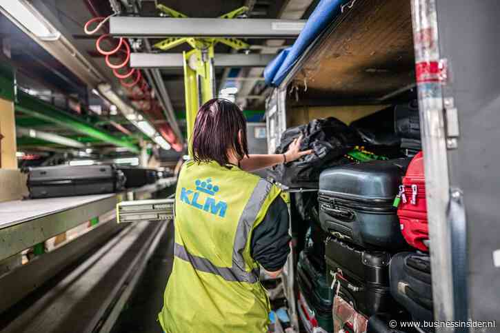 FNV eist schadevergoeding van KLM voor overbelasting bagagepersoneel Schiphol