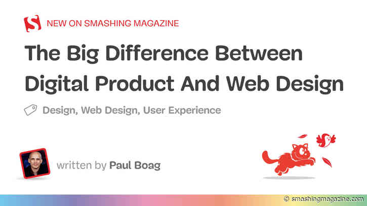 The Big Difference Between Digital Product And Web Design