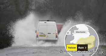 Yellow weather warning issued for heavy rain and risk of flooding