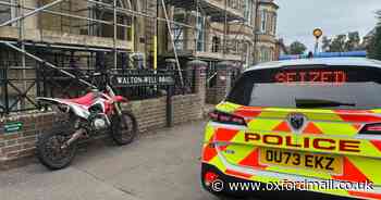 Teenagers have off-road bike seized over traffic offences