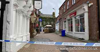 Police give update after man was 'found with stab wounds' in town centre