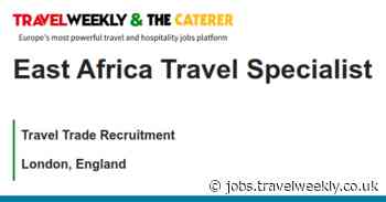 Travel Trade Recruitment: East Africa Travel Specialist