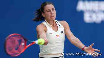 Fairytale continues for Emma Navarro at the US Open as American, 23, beats teary Paula Badosa to reach semi-final - and guarantee herself $1MILLION