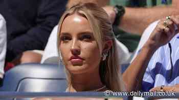 US Open 2024: Taylor Fritz's stunning girlfriend Morgan Riddle watches on as American takes on Alexander Zverev after her Wimbledon beef with German rival