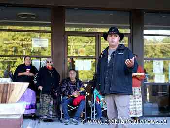 'Enough is enough': Protesters block entry to Walpole Island band office