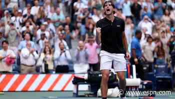 Fritz upends No. 4 Zverev, into 1st US Open semi