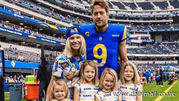 LA Rams quarterback Matthew Stafford's wife Kelly will MISS Week 1 game in Detroit for 'mental health'