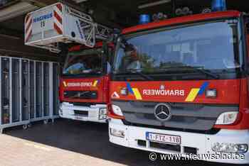 Hevige dak- en zolderbrand in Sint-Pieters-Woluwe