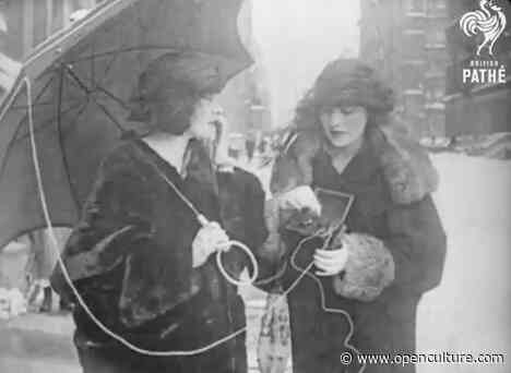 The World’s First Mobile Phone Shown in 1922 Vintage Film