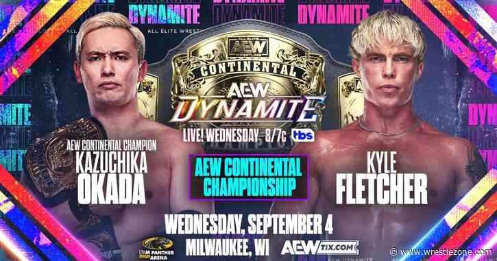 AEW Continental Title Match Added To 9/4 AEW Dynamite