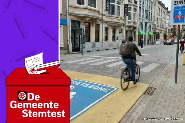 STEMTEST. “Fietszone binnen de stadsvesten moet kleiner worden”: wat zeggen de partijen in Lier?